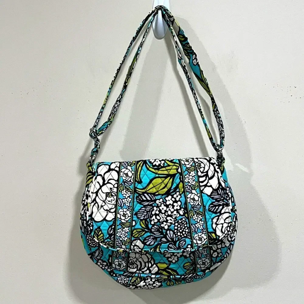Cute Blue Satchel Bag By Vera Bradley
